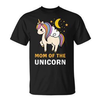 Birthday Mom Mother Unicorn Cute Novelty Unique Anniversary T Unisex T-Shirt