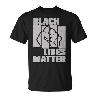 Black Lives Matter Protest Black Pride Unisex T-Shirt - Monsterry
