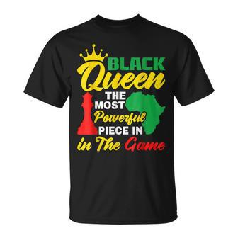 Black Queen Unapologetically Educated African Black History T-Shirt - Seseable