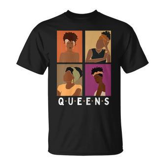Black Queens Unapologetically Dope African American Gift For Womens Unisex T-Shirt | Mazezy