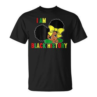 I Am Black Woman Black History Month Educated Black Girl V2T-shirt - Seseable
