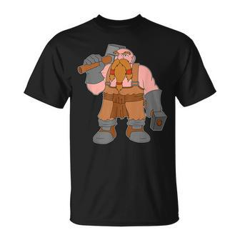 Blacksmith - Forging Anvil Hammer Metal Smith T-shirt - Seseable
