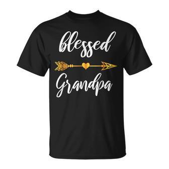 Blessed Grandpa Matching Thanksgiving T-shirt - Thegiftio UK