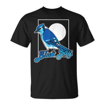 Blue Jay Bird Bird Lover T-shirt - Seseable