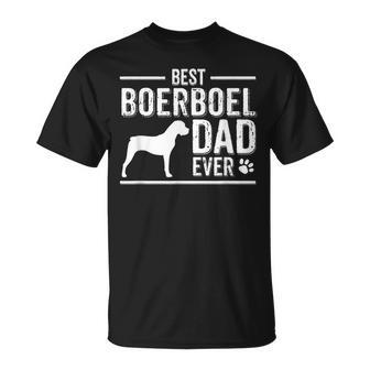 Boerboel Dad Best Dog Owner Ever Unisex T-Shirt | Mazezy
