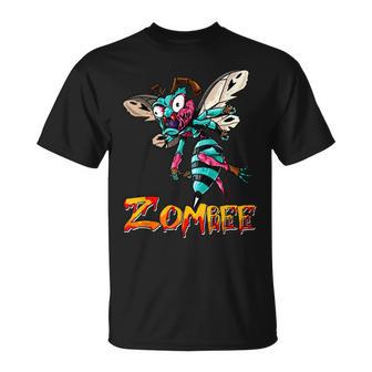 Boo Bee Zombee Zombie Beekeper Halloween Costume T-shirt - Thegiftio UK