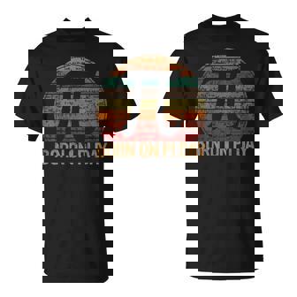 Born On Pi Day Math Equations Sunset Gift Geek Nerd Birthday Unisex T-Shirt | Mazezy