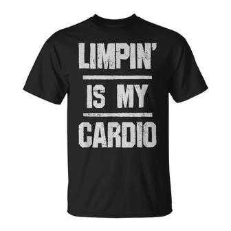 Broken Ankle Bone Limping Is My Cardio T-Shirt - Seseable