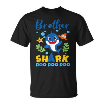 Brother Shark Halloween Christmas Boys V10 T-shirt - Thegiftio UK