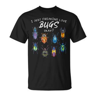 Bug Insect Lover Bug Bug Lover Unisex T-Shirt | Mazezy