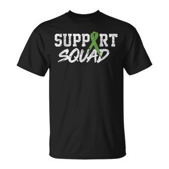 Cerebral Palsy Awareness Month Support Squad Brain Damage Cp T-Shirt - Seseable