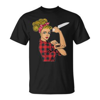 Chef Funny Funny Restaurant Chef Mom Chef Gift For Women Unisex T-Shirt | Mazezy
