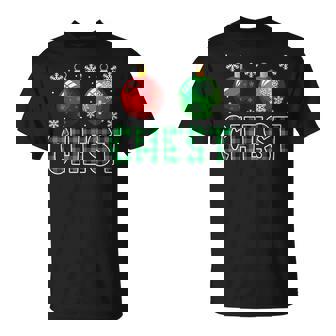 Chest Nuts Christmas Matching Couple Chestnuts T-shirt - Thegiftio