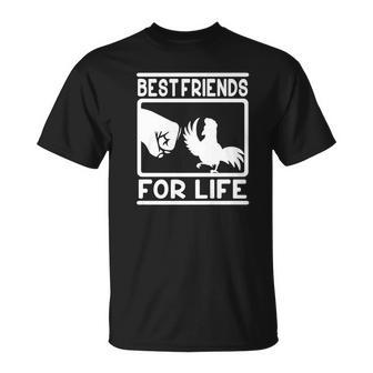 Chicken Best Friend For Life Best Friend Birthday Unique Friend For Best Friend T-shirt - Thegiftio UK