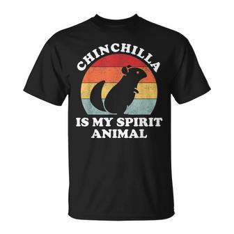 Chinchilla Ist Mein Geistertier Süßer Tierliebhaber T-Shirt - Seseable
