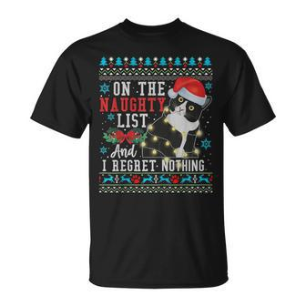 Christmas Cat Meowy Christmas Cat Christmas Sweater T-shirt - Seseable