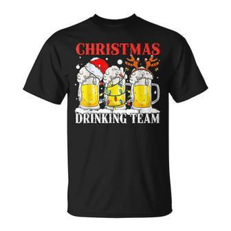 Christmas Drinking Team Holiday Season Xmas Lover Christmas T-shirt - Seseable