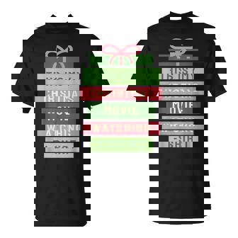 This Is My Christmas Movie Watching Adorable Cozy T-shirt - Thegiftio