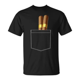 Cigar Smoke Cuban Cuba Tobacco For Smoker T-Shirt - Seseable