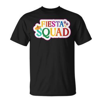 Cinco De Mayo Mexican Fiesta Squad Unisex T-Shirt | Mazezy