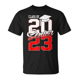 Class Of 2023 Senior 23 Grad Graduation Gift For Women Men Unisex T-Shirt | Mazezy