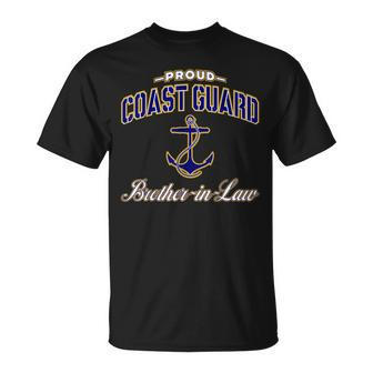 Coast Guard Brother-In-Law For Men T-Shirt - Seseable