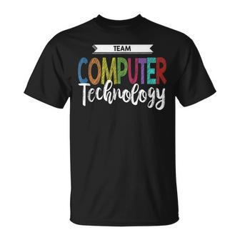 Computer Team Technology Teacher School T-shirt - Thegiftio UK