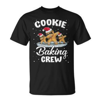 Cookie Baking Crew Family Christmas Gingerbread Santa Hat V2T-shirt - Seseable