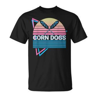 Corn Dogs Hot Dogs T-shirt - Thegiftio UK