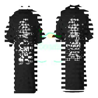 Cousin Gnome Buffalo Plaid Matching Christmas Pajama Family T-shirt | Seseable FR