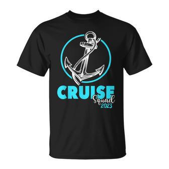 Cruise Squad 2023 Summer Vacation Matching Family Group Unisex T-Shirt | Mazezy AU