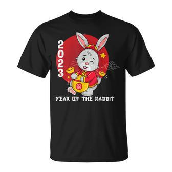 Cute Chinese New Year Year Of The Rabbit 2023 T-shirt - Thegiftio UK