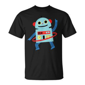 Cute Robot - Adorable Illustration - Classic Unisex T-Shirt | Mazezy