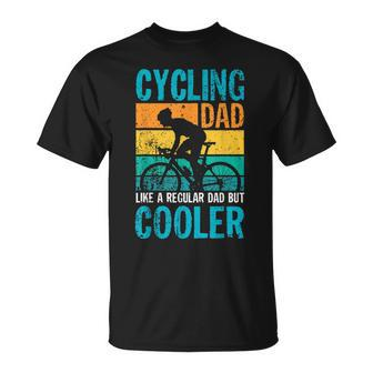 Cycling Dad T-Shirt für Herren, Cool Papa Radfahrer Design - Seseable