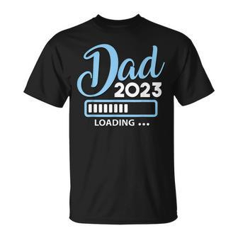 Dad Est 2023 Loading Baby Boy Girl Future New Daddy T-shirt - Thegiftio UK