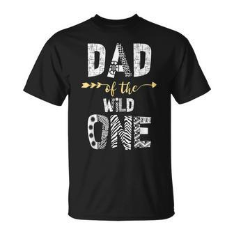 Dad Of The Wild One Family 1St Thing First Birthday T-Shirt - Seseable