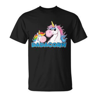 Dadacorn Dad Unicorn Unisex T-Shirt - Monsterry DE