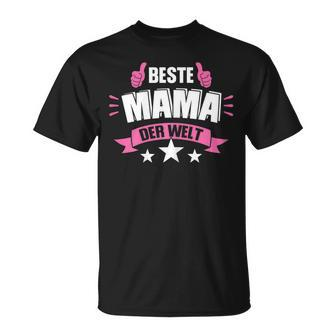 Damen Beste Mama Der Welt V2 T-Shirt - Seseable