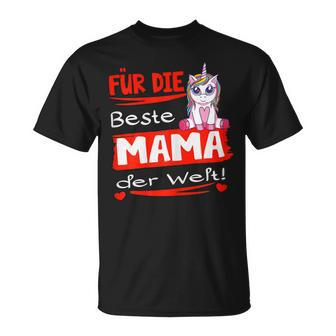 Damen Für Die Beste Mama Der Welt T-Shirt - Seseable