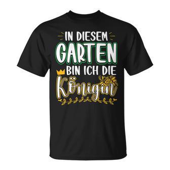 Damen Gärtnerin T-Shirt, Lustige Garten Königin Tee - Seseable