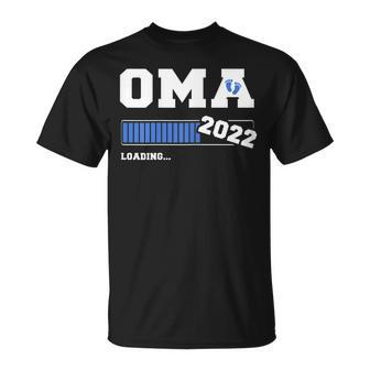 Damen Oma 2022 Werdende Oma Zukünftige Oma 2022 T-Shirt - Seseable