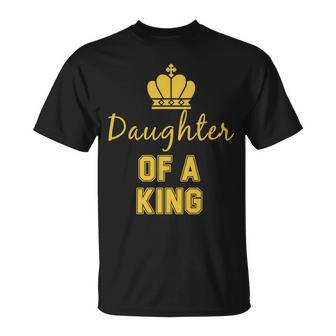 Daughter Of A King Family Matching Unisex T-Shirt - Monsterry DE