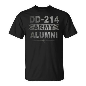 Dd-214 Us Army Alumni Military Veteran Retirement T-shirt - Seseable