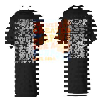 Dear Person Behind Me You Were Created On Purpose Back Print Unisex T-Shirt | Mazezy