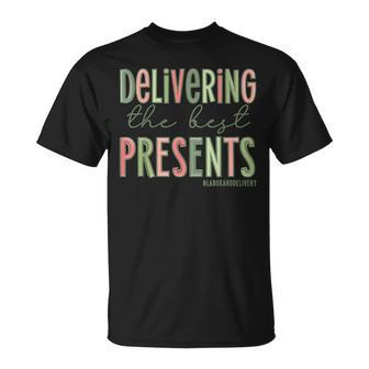 Delivering The Best Presents Xmas Labor And Delivery Nurse T-shirt - Seseable