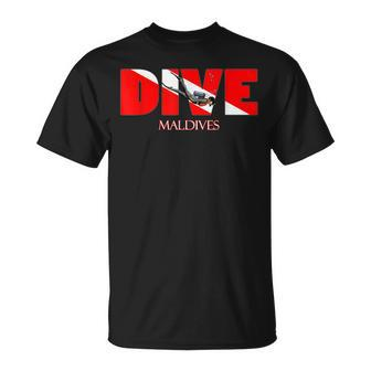 Dive Maldives Scuba Diving Snorkeling T-shirt - Thegiftio UK