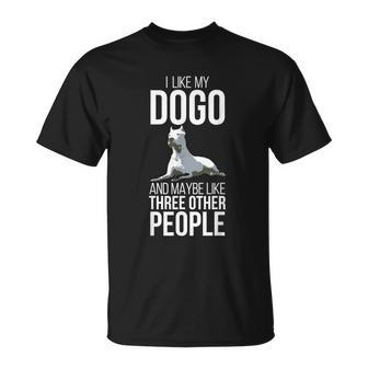 Dogo Argentino Dog Pet Love Rescue Retro Men Women Bark Paw Unisex T-Shirt - Monsterry UK