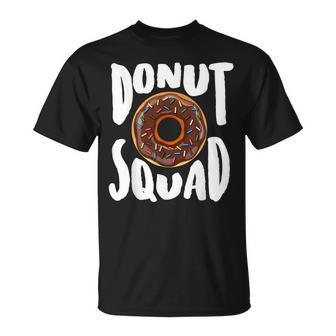 Donut Squad | Cool Donut Lover Doughnut Gift Unisex T-Shirt | Mazezy