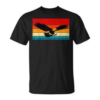Eagle Retro Eagle Bald Eagle Eagle Lover Unisex T-Shirt | Mazezy