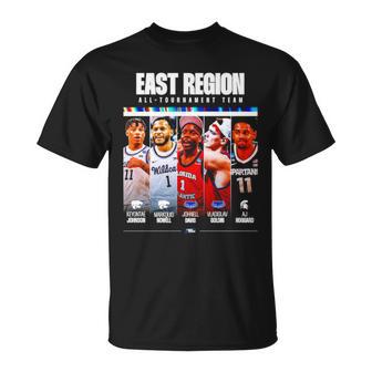 East Region All Tournament Team Unisex T-Shirt | Mazezy